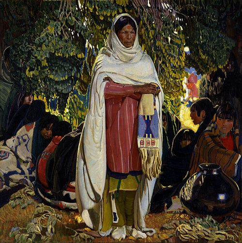 The Gift, 1922, Ernest Leonard Blumenschein