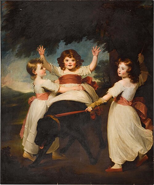 Portrait of Alexander Murray and His Sisters, , John Westbrooke Chandler