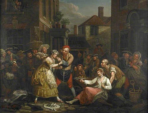 The Female Bruisers, 1768, John Collet