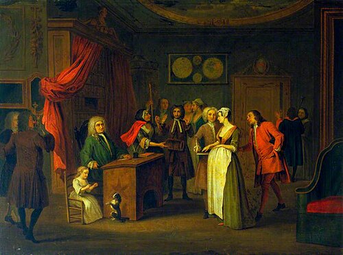 The Affiliation (after William Hogarth), , John Collett