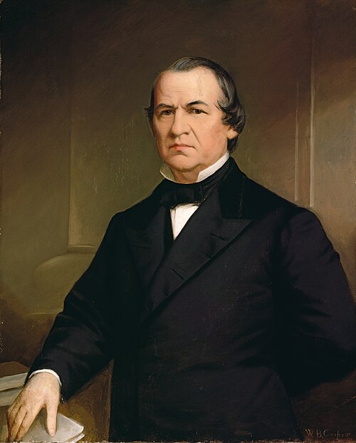 Andrew Johnson, 1800, Washington Bogart Cooper