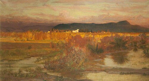 Afterglow in Italy – Evening, , Matthew Ridley Corbet