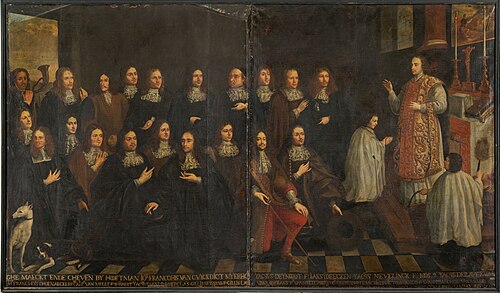Membres de la Gilde des Bouchers de Gand, 1678, Frans van Cuyck