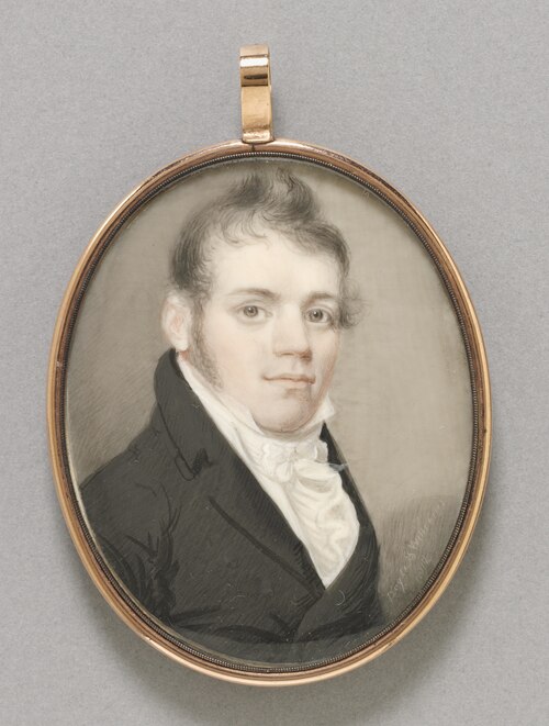 Portrait of John Clark, 1814, William M. S. Doyle