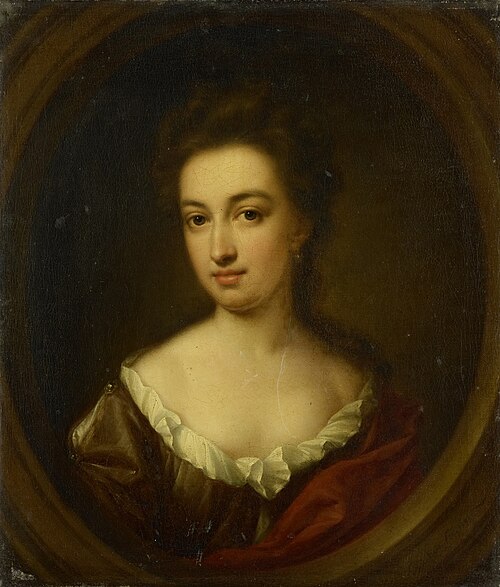 Portrait of Josina Clara van Citters (1671-1753), sister of Anna van Citters, 1693, Simon Du Bois