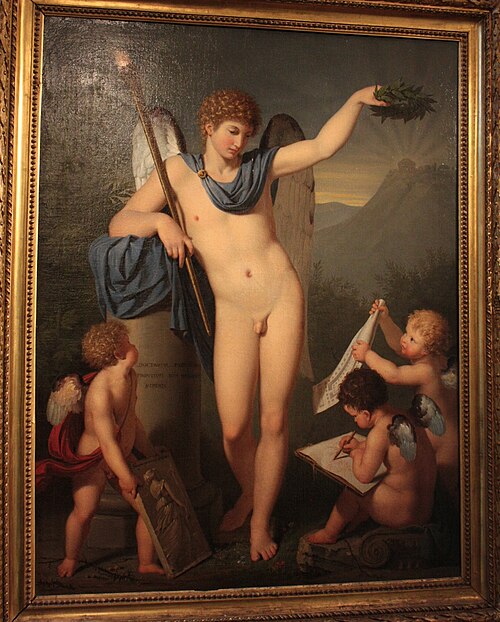 Le Génie des arts, 1789, Bénigne Gagneraux