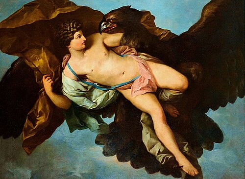 The Abduction of Ganymede, 1782, Bénigne Gagneraux