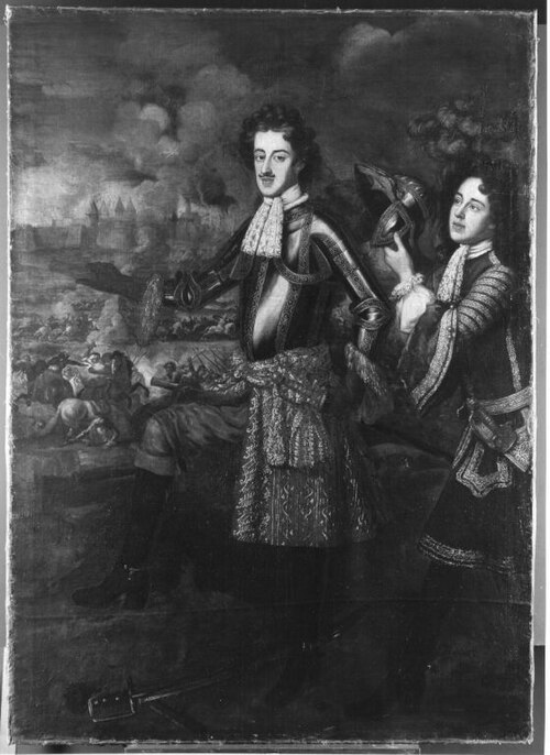 Max Emanuel vor Belgrad, 1689, Henri Gascar
