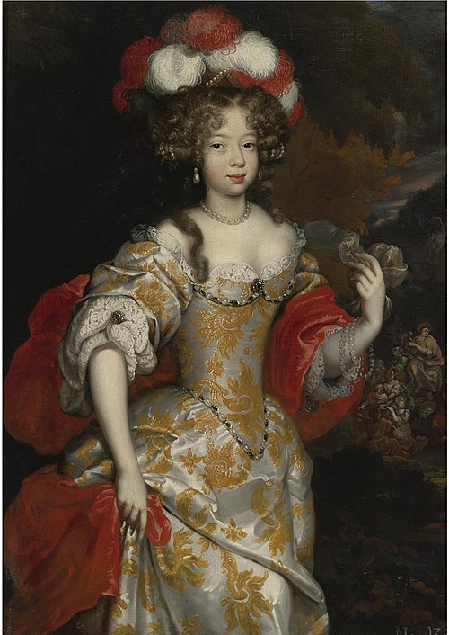 Portrait de la Duchesse de Mazarin, 1665, Henri Gascar