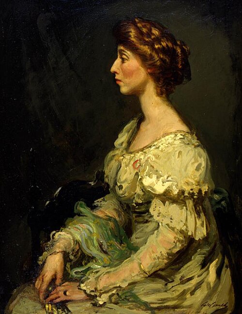 Helen Parker Evans, 1908, Lillian Genth