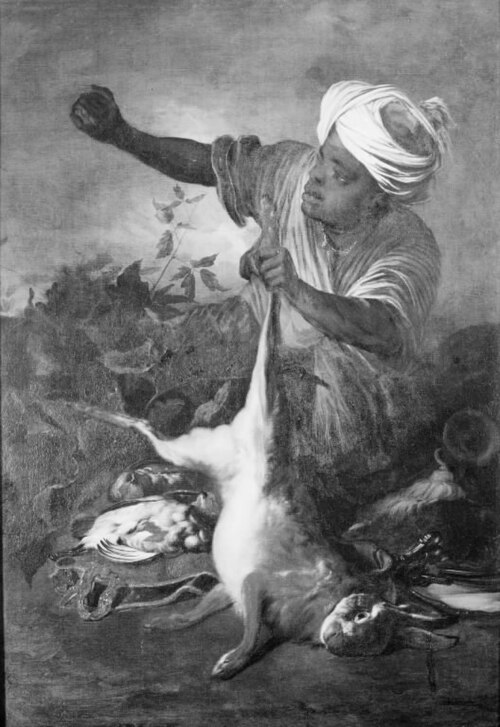 Black with Hunting Trophies, 1712, Johann Georg Hamilton
