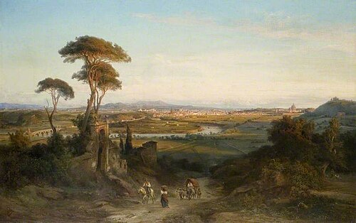 A Distant View of Rome, , George Edwards Hering