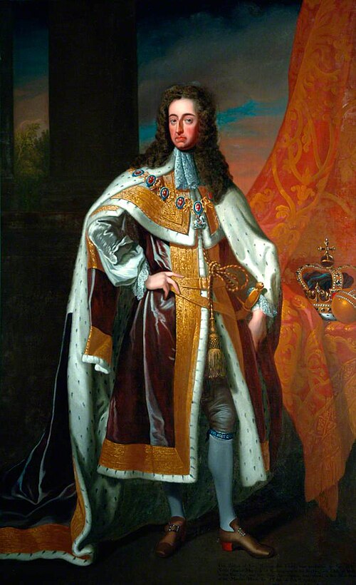 King William III (1650–1702) (after Godfrey Kneller), 1755, Anthony Highmore