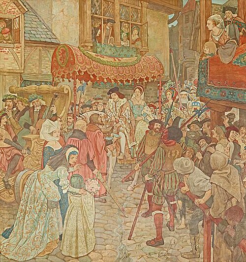 The Marriage Procession of James IV and Margaret Tudor Edinburgh A.D. 1503, 1898, William Brassey Hole