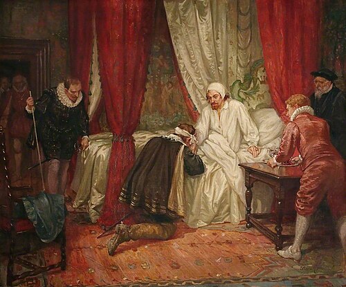 News of the Accession of James VI to the Throne of England, 1603, , William Brassey Hole