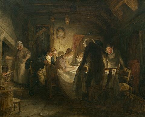 The Cotters Saturday Night, , William Brassey Hole