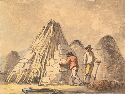 Making into Charcoal, , Julius Ibbetson