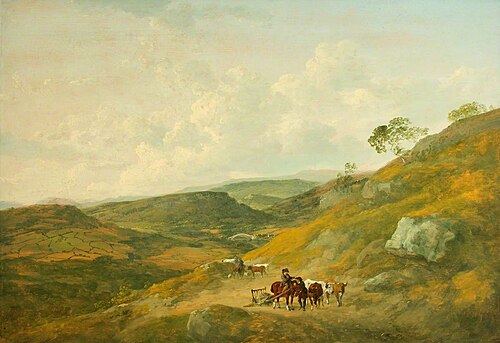 The Bridge of Beauty, 1790, Julius Ibbetson