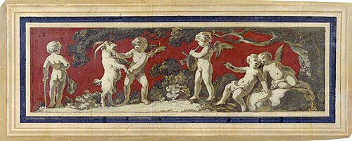 Putti with Goats, 1795, Julius Ibbetson