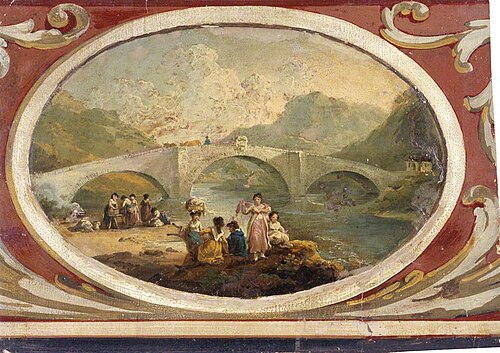 Pont Fawr, Llanrwst, 1795, Julius Ibbetson