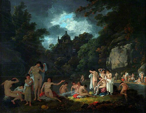 The Mermaid's Haunt, 1804, Julius Caesar Ibbetson