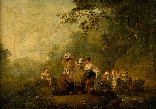 Landscape with Figures, , Julius Caesar Ibbetson