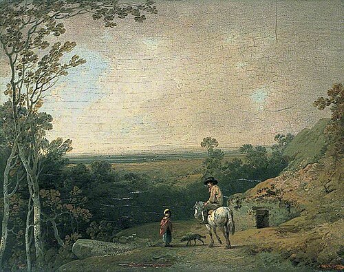 Landscape with Figures, , Julius Ibbetson