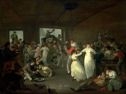 Sailors Carousing, 1802, Julius Caesar Ibbetson