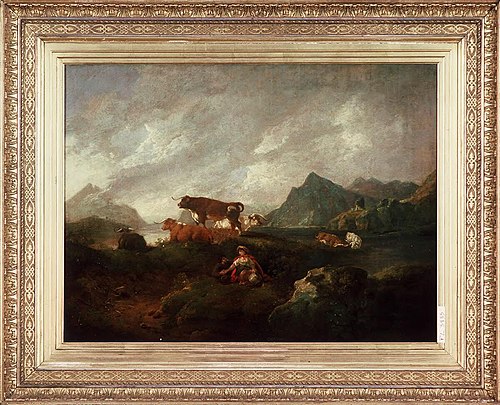 Snowdon, 1800, Julius Caesar Ibbetson