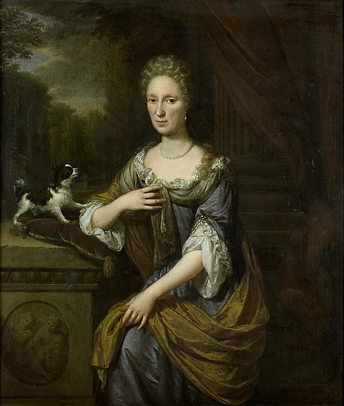 Portrait de femme, 1691, Jan Verkolje