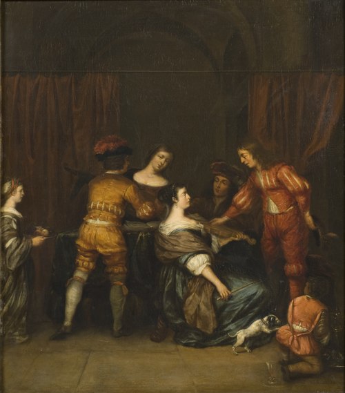 Company Making Music, 1679, Jan Verkolje
