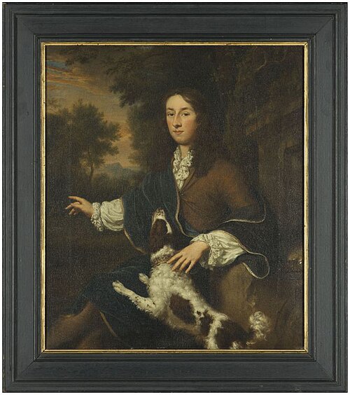 Portret van een man uit het geslacht Junius, 1685, Jan Verkolje