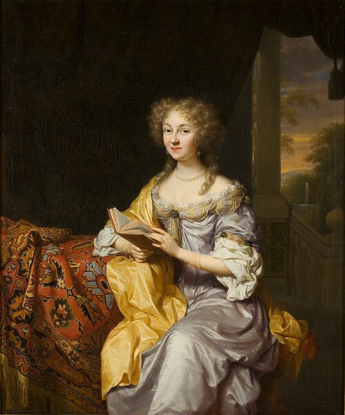 Portret van Petronella Boogaart, 1679, Jan Verkolje