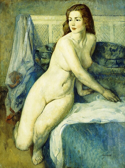 Nude in a Blue Interior, 1919, Leon Kroll