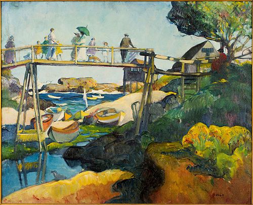 The Gay Bridge, 1915, Leon Kroll