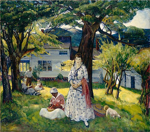 In the Country, 1916, Leon Kroll