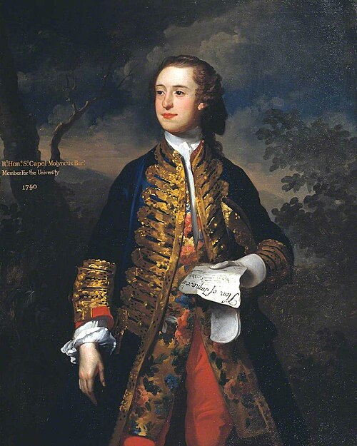 The Rt Hon. Sir Capel Molyneux, 1740, James Latham