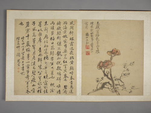 马元驭花鸟图册, , Ma Yuanyu