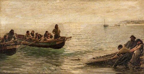 The Draught of Fishes, 1887, Hamilton Macallum