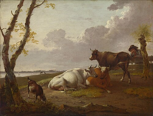 Cattle, 1794, Heinrich Wilhelm Schweickhardt
