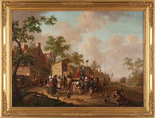Quaksalber auf d. Dorfe, 1782, Heinrich Wilhelm Schweickhardt