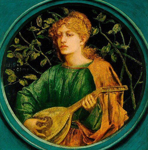 Mandolin Player, , Charles Fairfax Murray