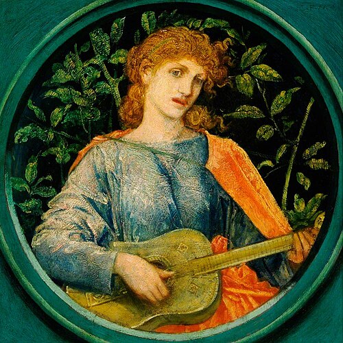 Guitar Player, , Charles Fairfax Murray