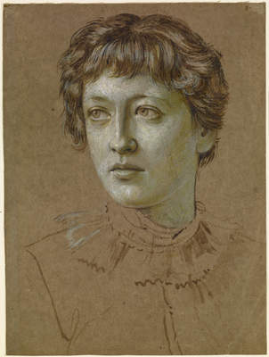 Portrait of Miss Susan Zileri, 1875, Charles Fairfax Murray