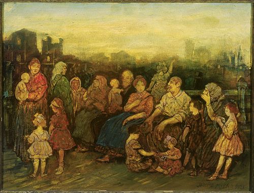 Evening on the Pier, 1921, Jerome Myers
