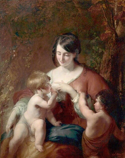 Maternal Affection, 1833, George Patten