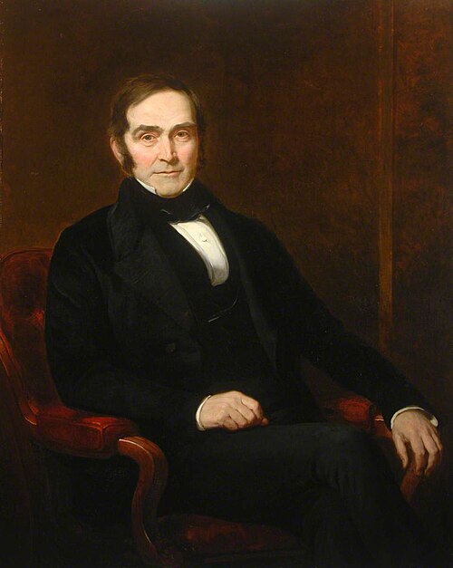 John Grey (1785–1868), of Dilston, 1852, George Patten