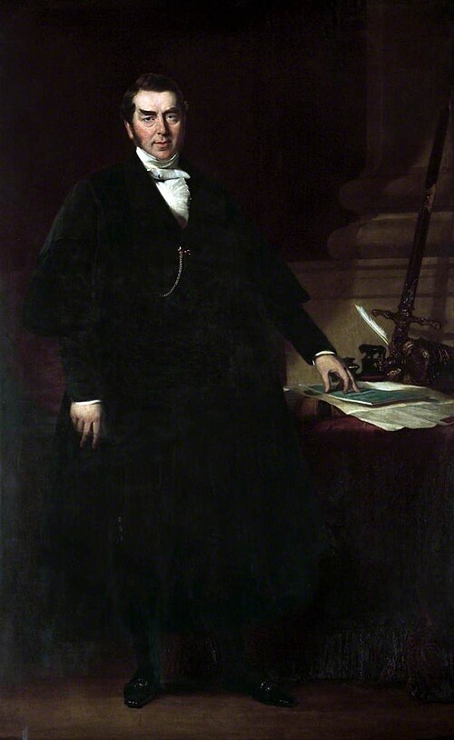Samuel Holme (c.1800–1872), 1853, George Patten