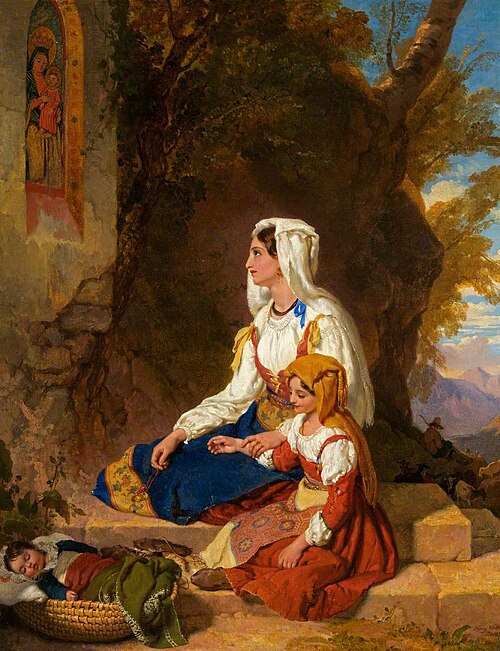 The Shrine, 1830, Penry Williams
