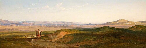 Roman Aqueduct in the Campagna, 1841, Penry Williams